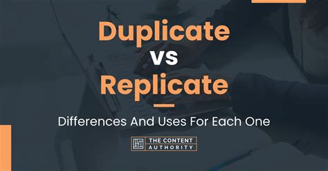 duplicate vs duplicated.